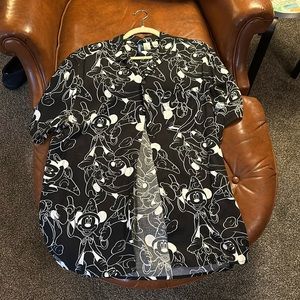Divided M Disney Mickey Button Up Shirt